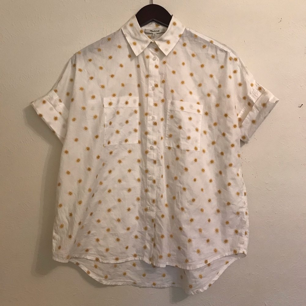 Madewell Sunflower Courier Shirt Size XS
